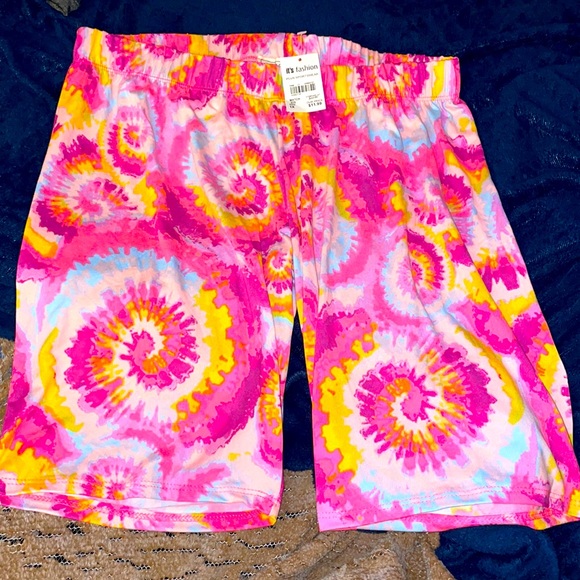 Pants - Plus Size Biker Shorts